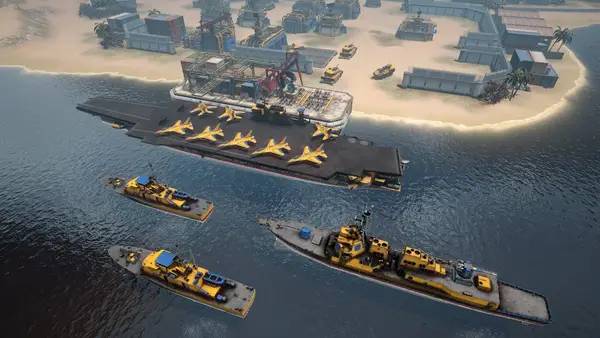 Момент активного игрового действия Armor Clash 3