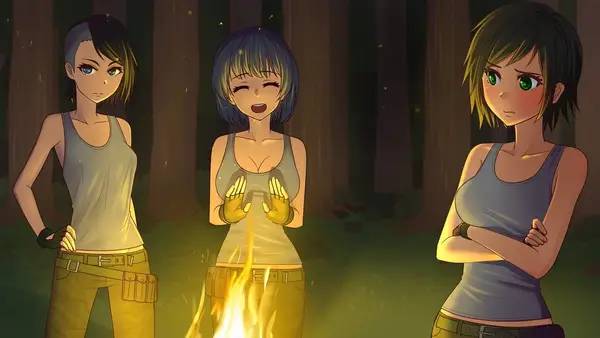 Момент активного игрового действия Army Gals