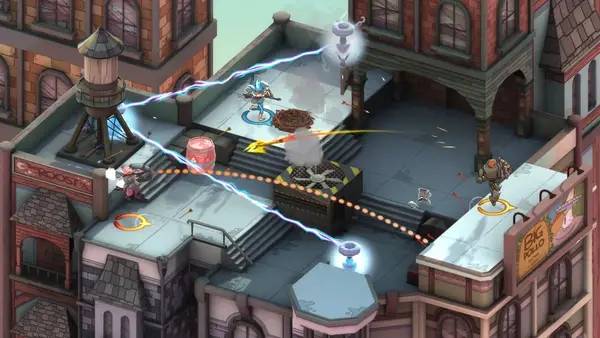 Момент активного игрового действия Arrow Heads