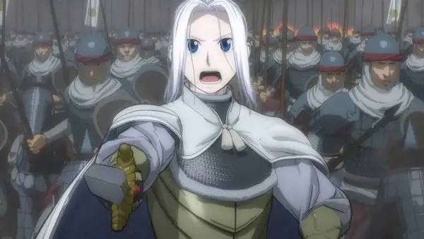 Момент активного игрового действия ARSLAN THE WARRIORS OF LEGEND