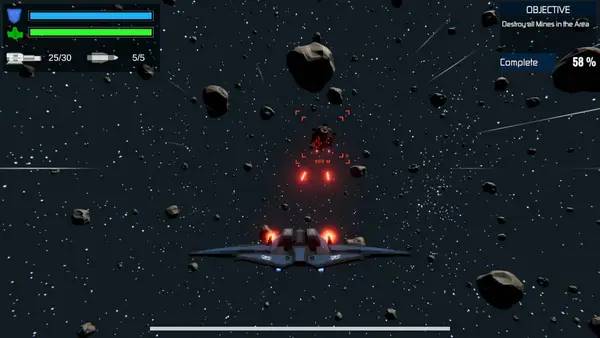 Момент активного игрового действия Aster Force