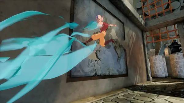 Момент активного игрового действия Avatar  The Last Airbender - Quest for Balance