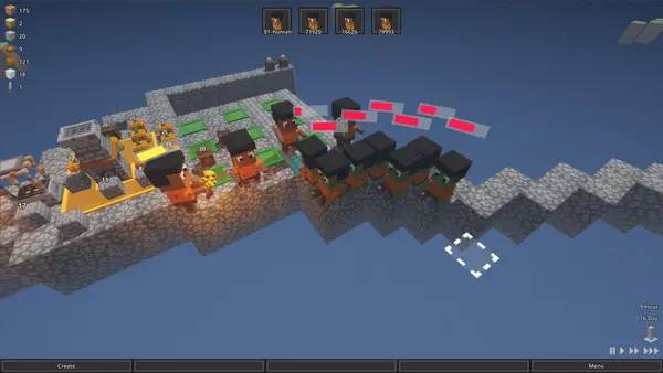 Момент активного игрового действия Avian Colony