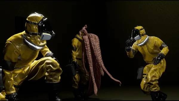 Момент активного игрового действия Backroom Company