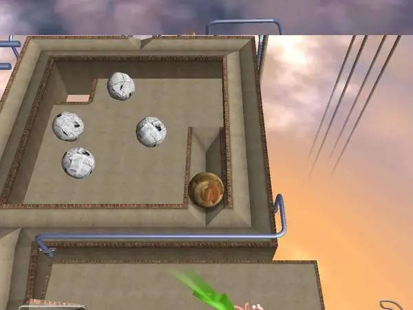 Момент активного игрового действия Ballance