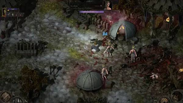 Момент активного игрового действия Banquet for Fools