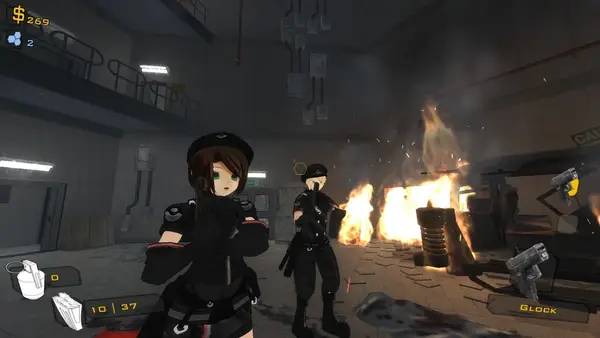 Момент активного игрового действия Banzai Escape 2