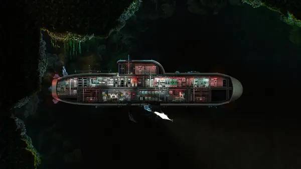 Момент активного игрового действия Barotrauma