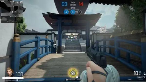 Момент активного игрового действия Battle Carnival