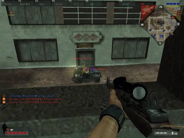 Момент активного игрового действия Battlefield Vietnam - Operation Remembrance