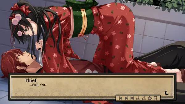 Момент активного игрового действия Beneath the Bleeding Moon