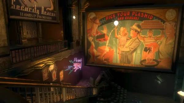 Момент активного игрового действия BioShock