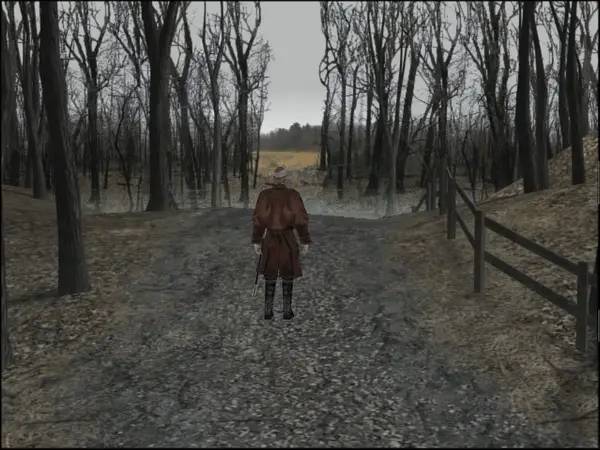 Момент активного игрового действия Blair Witch Volume 2 The Legend of Coffin Rock