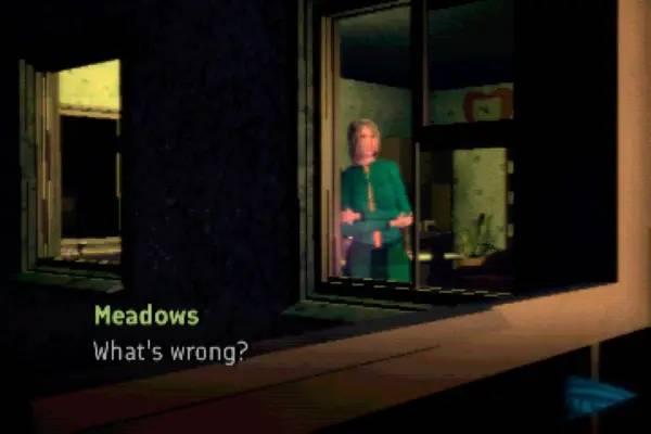 Момент активного игрового действия Blank Frame