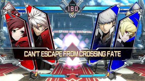 Момент активного игрового действия BlazBlue  Cross Tag Battle
