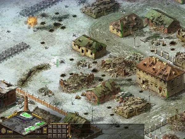 Момент активного игрового действия Blitzkrieg  Burning Horizon - Rolling Thunder - Iron Division