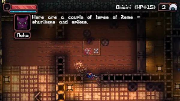 Момент активного игрового действия Blood Branched Sakura