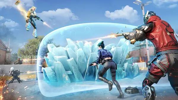 Момент активного игрового действия Blood Strike