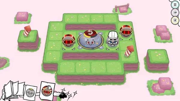 Момент активного игрового действия Bomb Club Deluxe