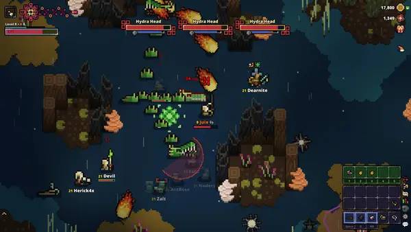 Момент активного игрового действия Born Again