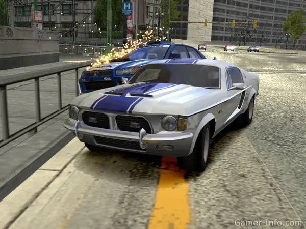Момент активного игрового действия Burnout 3 Takedown