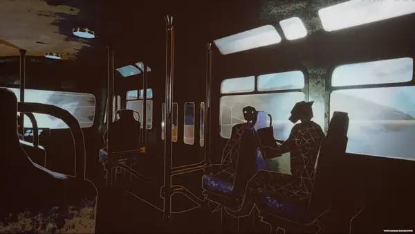 Момент активного игрового действия Bustrip Arcana