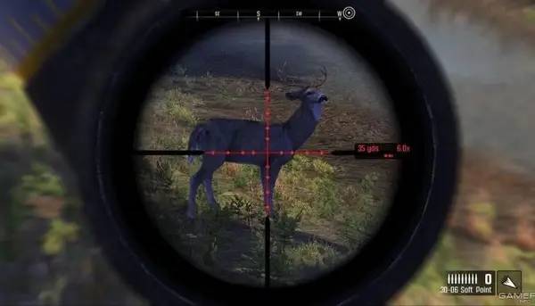 Момент активного игрового действия Cabela's Big Game Hunter Pro Hunts