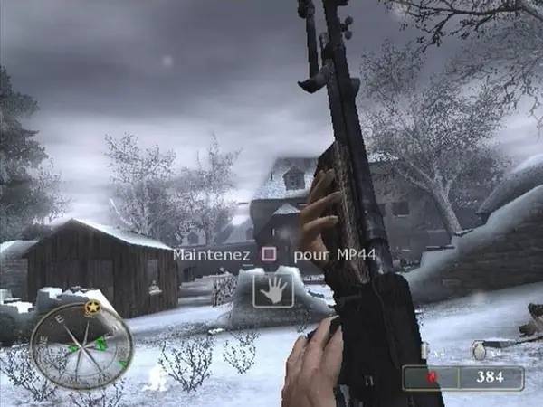 Момент активного игрового действия Call of Duty  World at War Final Front