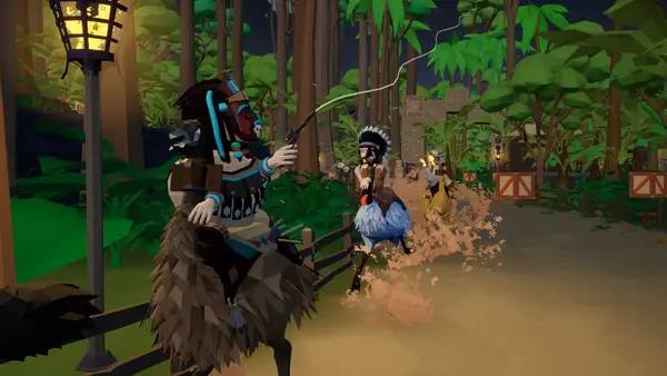 Момент активного игрового действия Camelbirds