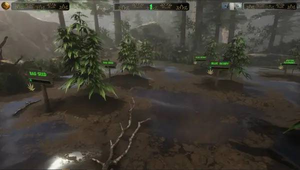 Момент активного игрового действия Cannabis Farmer Strain Master