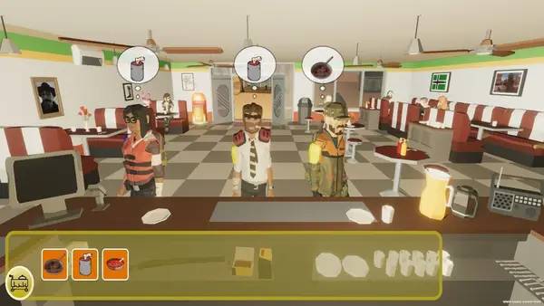 Момент активного игрового действия Cannibal Cooking