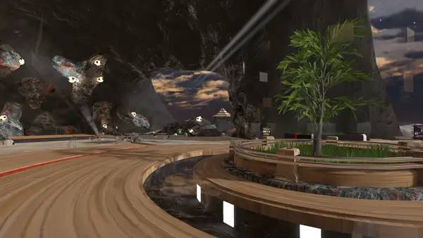 Момент активного игрового действия ChilloutVR