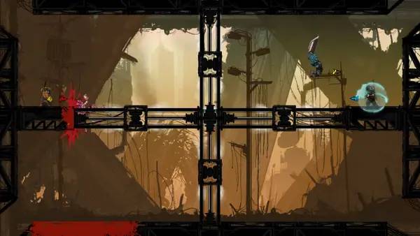 Момент активного игрового действия CHOP