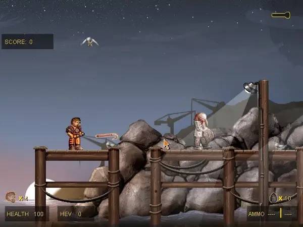 Момент активного игрового действия Codename Gordon