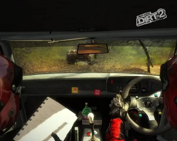 Момент активного игрового действия Colin McRae DiRT 2