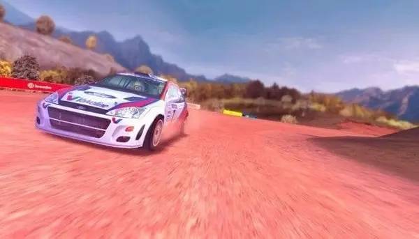 Момент активного игрового действия Colin McRae Rally Remastered