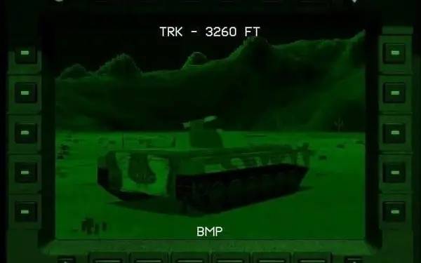 Момент активного игрового действия Comanche 3