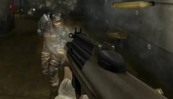 Момент активного игрового действия Combat Arms