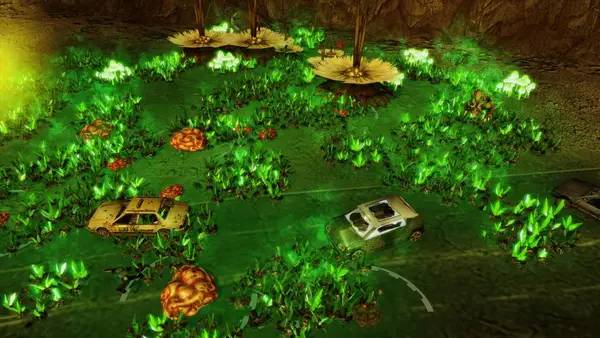 Момент активного игрового действия Command & Conquer 3 Tiberian Sun Rising