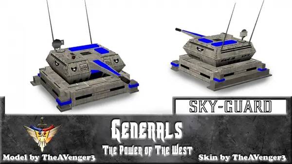 Момент активного игрового действия Command & Conquer  Generals Zero Hour - The Power Of The West