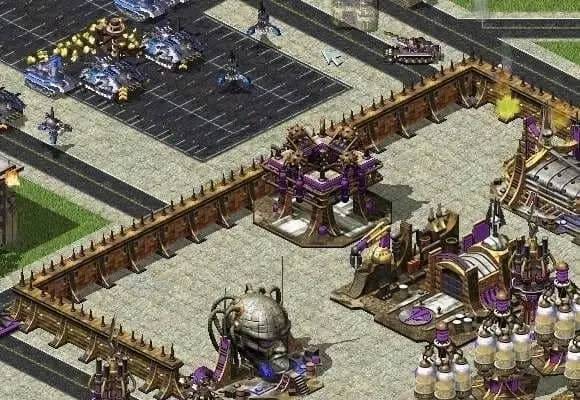 Момент активного игрового действия Command and Conquer  Red Alert 2 - Yuri's Revenge