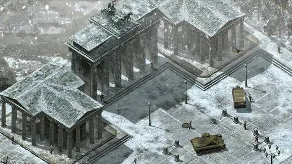 Момент активного игрового действия Commandos 3 - HD Remaster