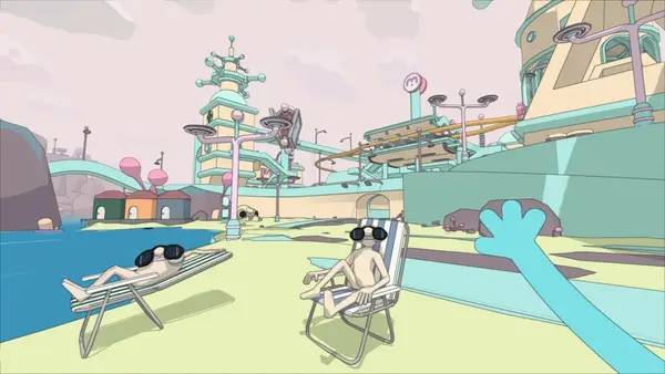 Момент активного игрового действия Completely Stretchy