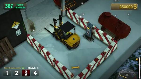 Момент активного игрового действия Crazi Lift