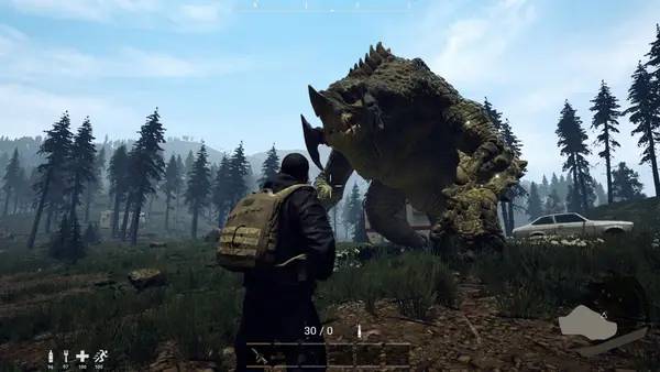 Момент активного игрового действия Creatures Inc