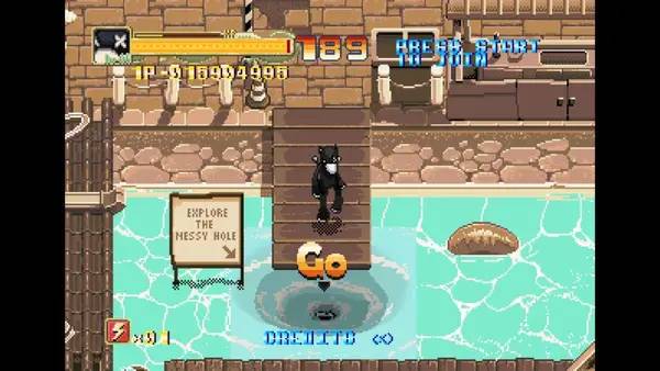 Момент активного игрового действия Crouching Pony Hidden Dragon