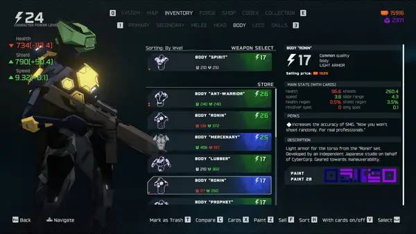 Момент активного игрового действия CyberCorp