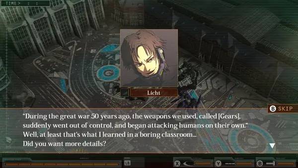 Момент активного игрового действия Damascus Gear Operation Tokyo HD