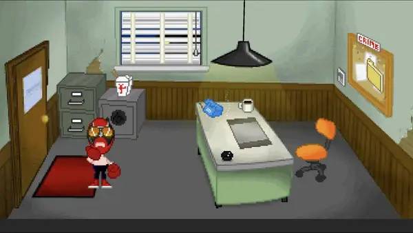 Момент активного игрового действия Dangeresque The Roomisode Triungulate