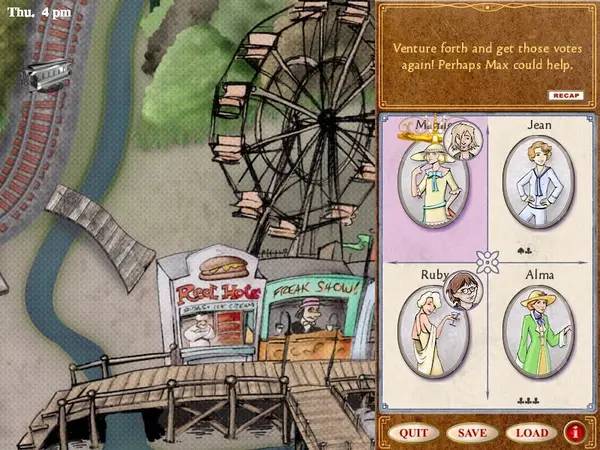 Момент активного игрового действия Dangerous High School Girls in Trouble!